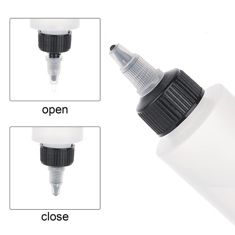 BENECREAT 48pcs 4 Size Bottle Cap Twist Cap 17.5-27.5mm Inner