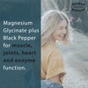 Thomas' all-natural Remedies Magnesium Glycinate Supplements, High Absorption, Dietary Supplements