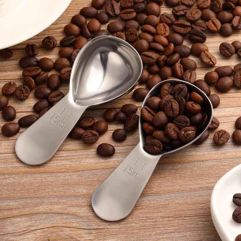 Coffee Scoop - Stainless Steel Coffee Scoop 15ml Coffee Measuring