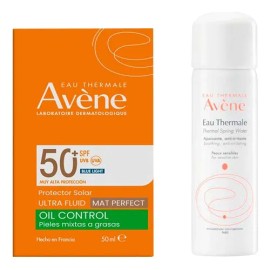 Kit Avene Ultra Fluid Mat Perfect Oil Control 50ml + Regalo – Protección Solar para Piel Mixta a Grasa