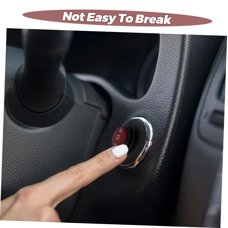 Kichvoe 6A Spdt Rocker Toggle Switch Button for Auto Car