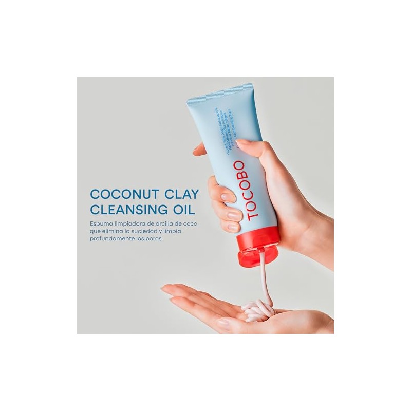 Tocobo Coconut Clay Cleansing Foam 150 Espuma Limpiadora Facial Arcilla
