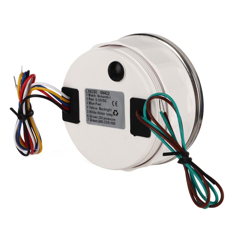 4in1 85mm Guage Multifunction Fuel Level Oil Pressure Water Temp