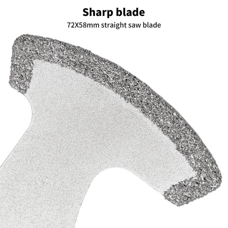 Oiieco 6Pcs Diamond Multi Tool Blades Kit, Oscillating Multi Tool