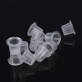 1000Pcs/Bag Tattoo 3 Sizes are Available Ink Cup, Ink Cap, Ink Holder, Artists Home for Hold Pigment for Tattoo(small)