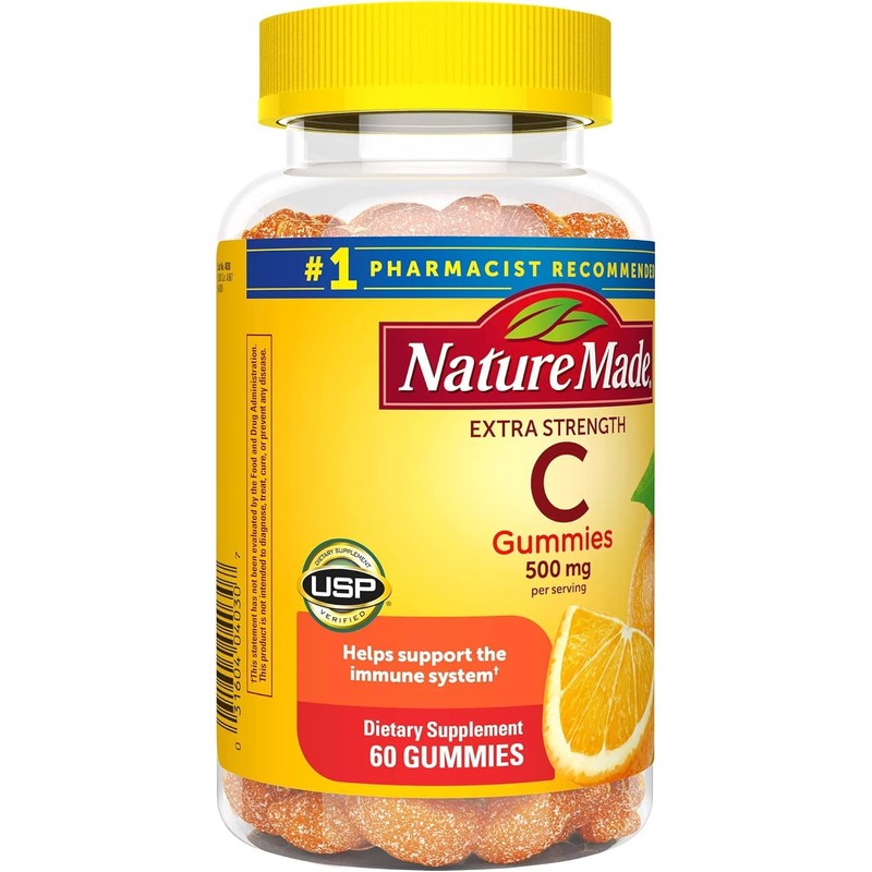 Nature Made Extra Strength Dosage Vitamin C 500 mg per