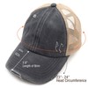 C.C Exclusives BT-780 - Gorra de béisbol de algodón desgastado