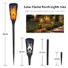 Toodour Solar Halloween Lights Outdoor, 6 Pack Solar Torch Lights