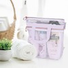 MEZOKUCEL Mesh Shower Bag Foldable Waterproof Multifunctional Hanging Bag for