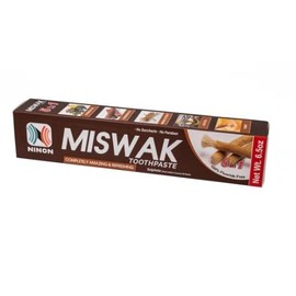 Ninon Miswak Toothpaste (6.5 oz)- 2 Pack 100% Fluoride Free - No Saccharin - No Paraben