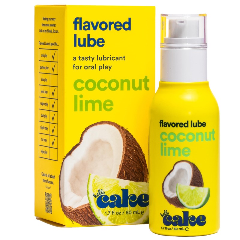 Cake Hello Lubricante Personal Con Sabor A Lima Y Coco