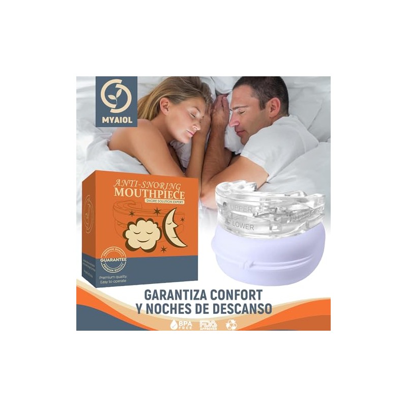 Aparato para dejar de Roncar y Evitar la Apnea del