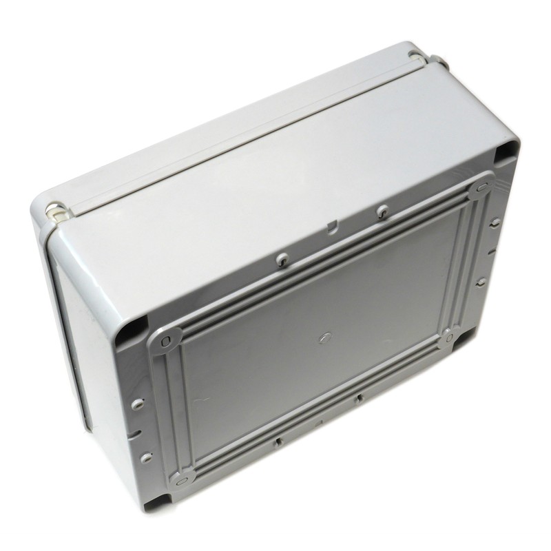 240x190x90 Waterproof Junction Box with Smooth Walls IP56 Adaptable Box