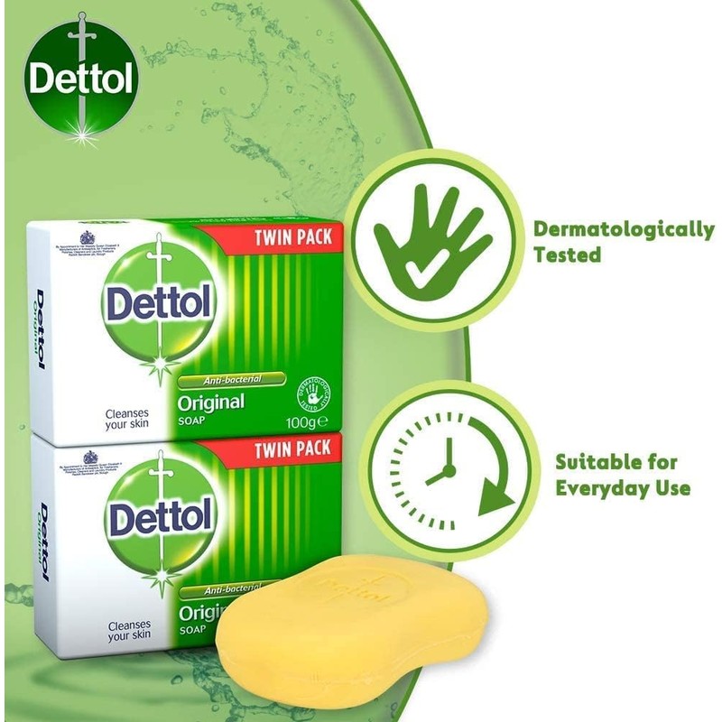 Anti-Bacterial Original Soap 2 PCS Pack, 2 x 100 g