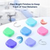 JMU Retainer Case with Vent Holes, Mouth Guard Case Dental