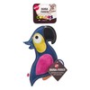 SPOT Dura-Fused Colors Parrot - Colorful Leather Dog Toys with