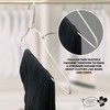 Hanger Honcho Wire Metal Clothes Hangers 100 Pack Bulk for