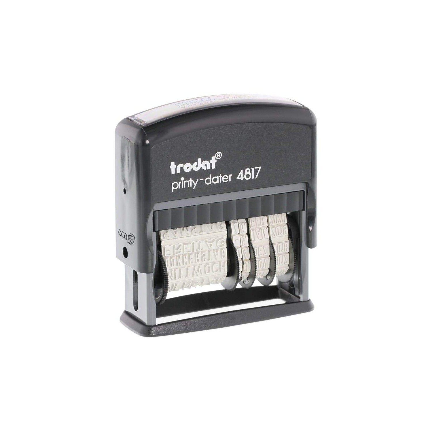 Trodat Printy 4817 Date Stamp with Various Additional Texts - Self ...