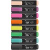 Faber-Castell 254692 - Textmarker Set Graffiti, 8 Leuchtmarker mit langlebiger