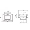 Silverline Hotel Style Door Guard Security Privacy Latch 304 Stainless