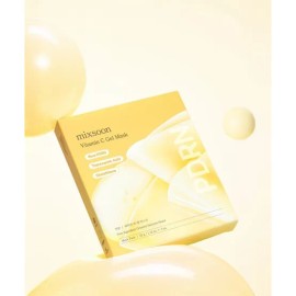 mixun MIXSOON PDRN Gel Mask Vitamin C 5 sheets 4166690 FREE / MIXSOON 믹순 PDRN 겔 마스크 비타민C 5매입 4166690 FREE