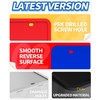 Aujen Silicone License Plate Frames 2 PCS US Standard Car