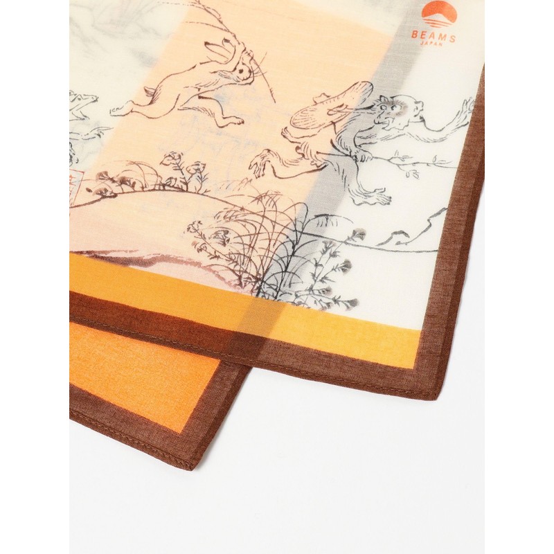 Beams Japan Handkerchief Bandana (Special Order) Hitoshi Yamamoto Shoten Choju-Giga