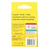 Crayola Colored Low Dust Chalk, 12Ct