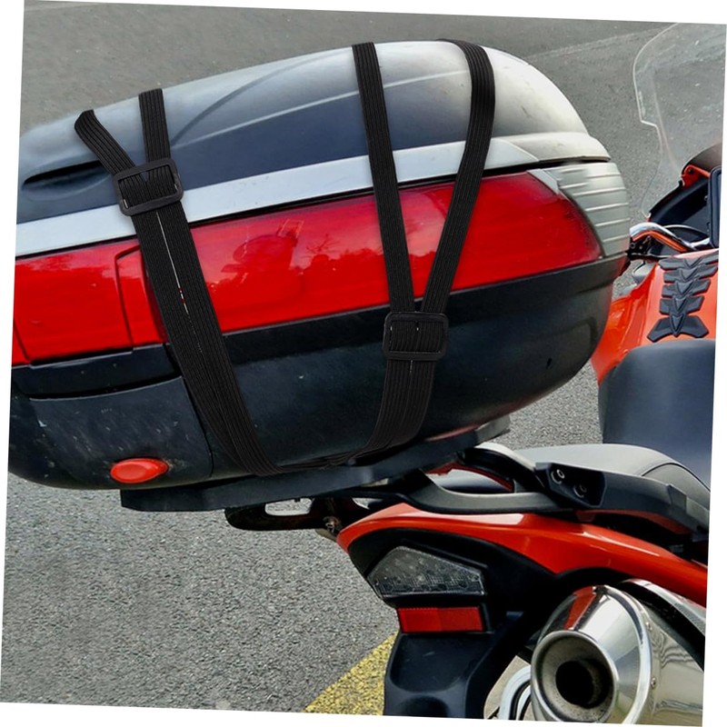 ULTECHNOVO 2pcs High Elastic Bungee Tie Down Straps with Dual