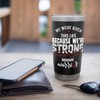 We're Strong- Migraine Supporter Ribbon Water Bottle Stainless Steel Insulated