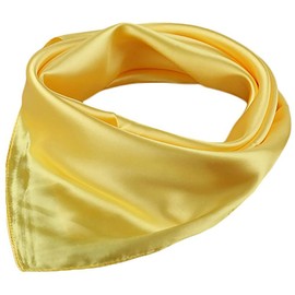 BOWKITE Women Scarf Retro Girls Satin Small Bandana Hair Tie for A Costume 23"