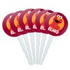 Sesame Street Elmo Scribble Cupcake Picks Toppers Decoration Set of