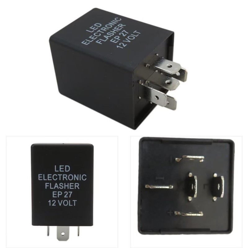 Vicue 5-Pin EP27 FL27 LED Flasher Relay Fix Turn Signal