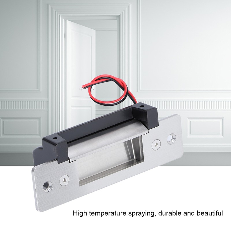 NO NC Adjustable Cathode Electric Door Lock Household Metal Wooden