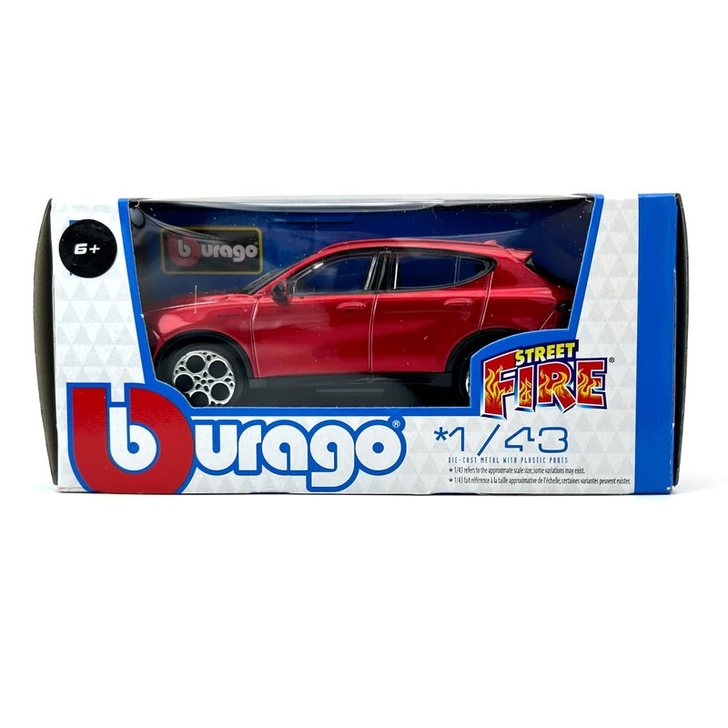 Bburago 1/43 Alfa Romeo Tonale 18-30468 RD Red Mini Car,
