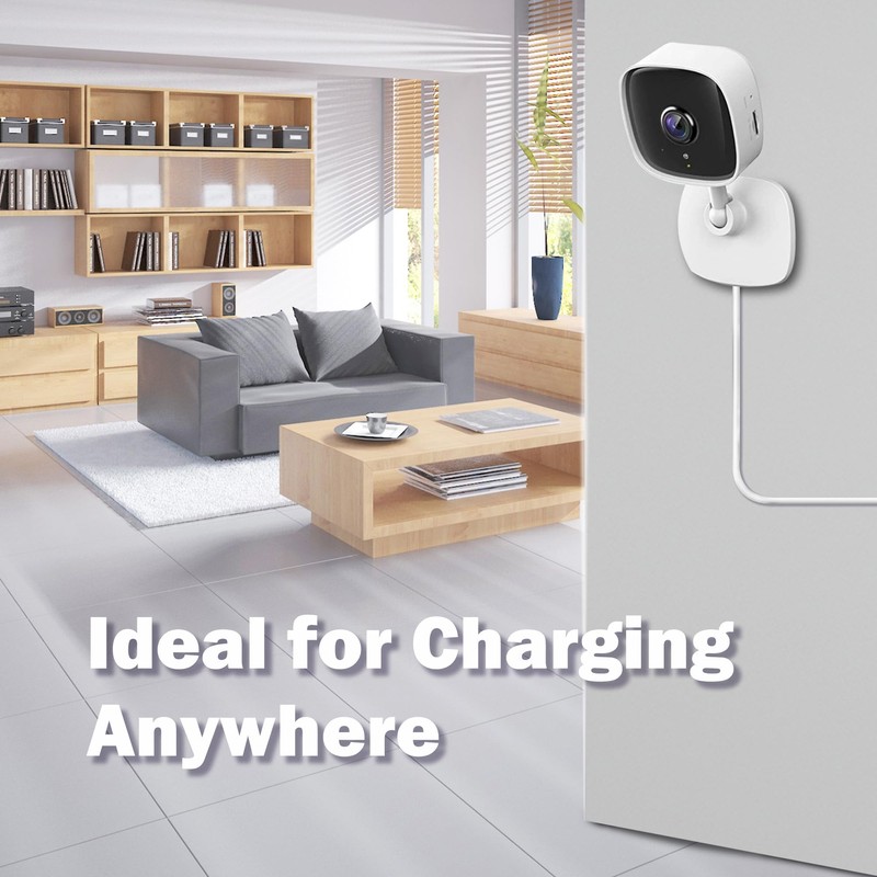 16.4ft/5M Power Extension Cable for Any USB-C Enabled Security Cameras