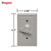 Legrand Pass & Seymour CA1GL Cast Weatherproof Outdoor Cover, 1