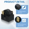 sourcing map PTC Refrigerator Starter Relay, 4.7 Ohm 1 Pin