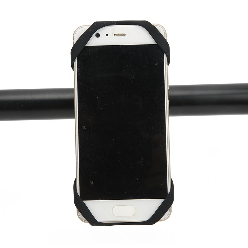 Motorcycle Phone Mount 360 Degree Rotation High Elastic Silicone Anti