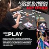 Zero Strategy Games Shuffle Dungeons Board Game – Solo and