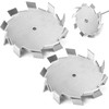 Silkfly 2 Pcs 304 Stainless Steel Dispersing Disc, Dia 150mm/5.9"