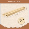 GeryVtee Bamboo Book Binding Cradle with 2 Awls Wood Bookbinding