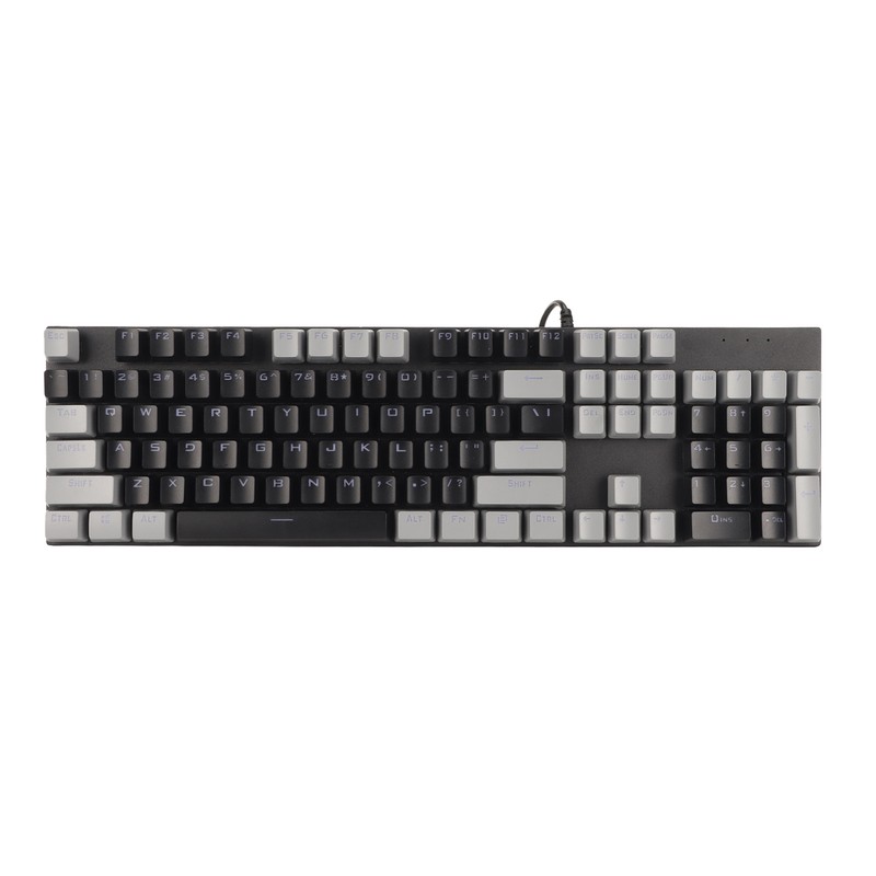 104 Key Mechanical Gaming Keyboard 28 Backlight Modes Blue Switch