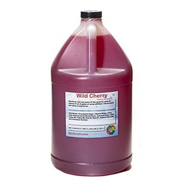 Wild Cherry Ready to Use Shaved Ice or Snow Cone Syrup Gallon (128 Fl. Oz)