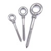 Pack of 2 Eye Bolts with Wood Thread, Diameter 8