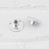 eMagTech 50PCS 3 Hole T Nuts M8 Tee Nut Galvanized