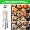 LED Microwave Light Bulbs Under Hood 40W Equivalent, E17 LED