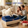 Dog Car Seat for Medium Large Dogs, 4" Elevated Dog