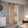 SMARTSTANDARD 4 FT Heavy Duty Sturdy Sliding Barn Door Hardware