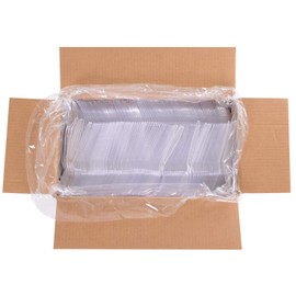 Daxwell Plastic Spoons, Standard Heavyweight Polystyrene, Clear, A10000864 (Case of 1,000)